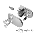 Glass clamp - set